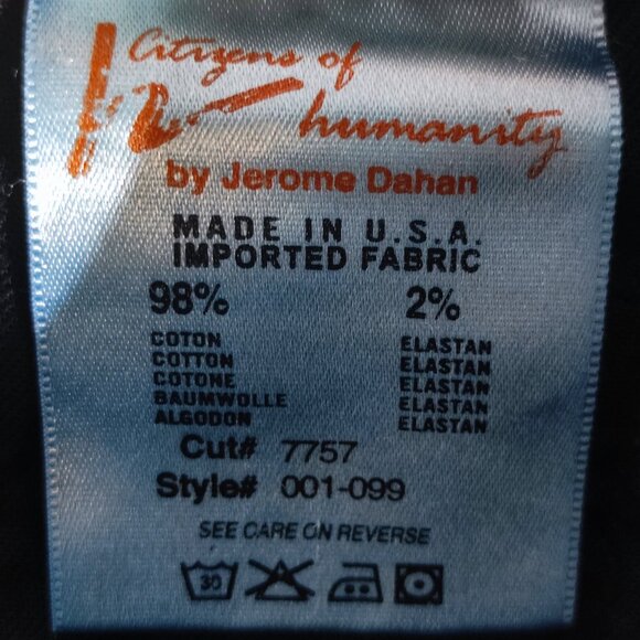 Citizens of Humanity Jeans Kelly 001 women's size 27 ink blue stretch low waist - Picture 9 of 16